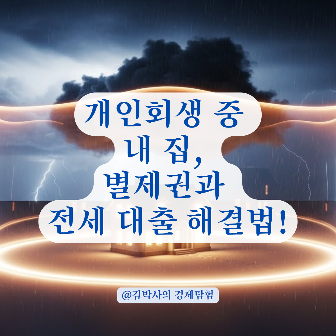 개인회생 중 내 집 지킬 수 있을까? 별제권 담보대출과 전세 구상권 완벽 정리.