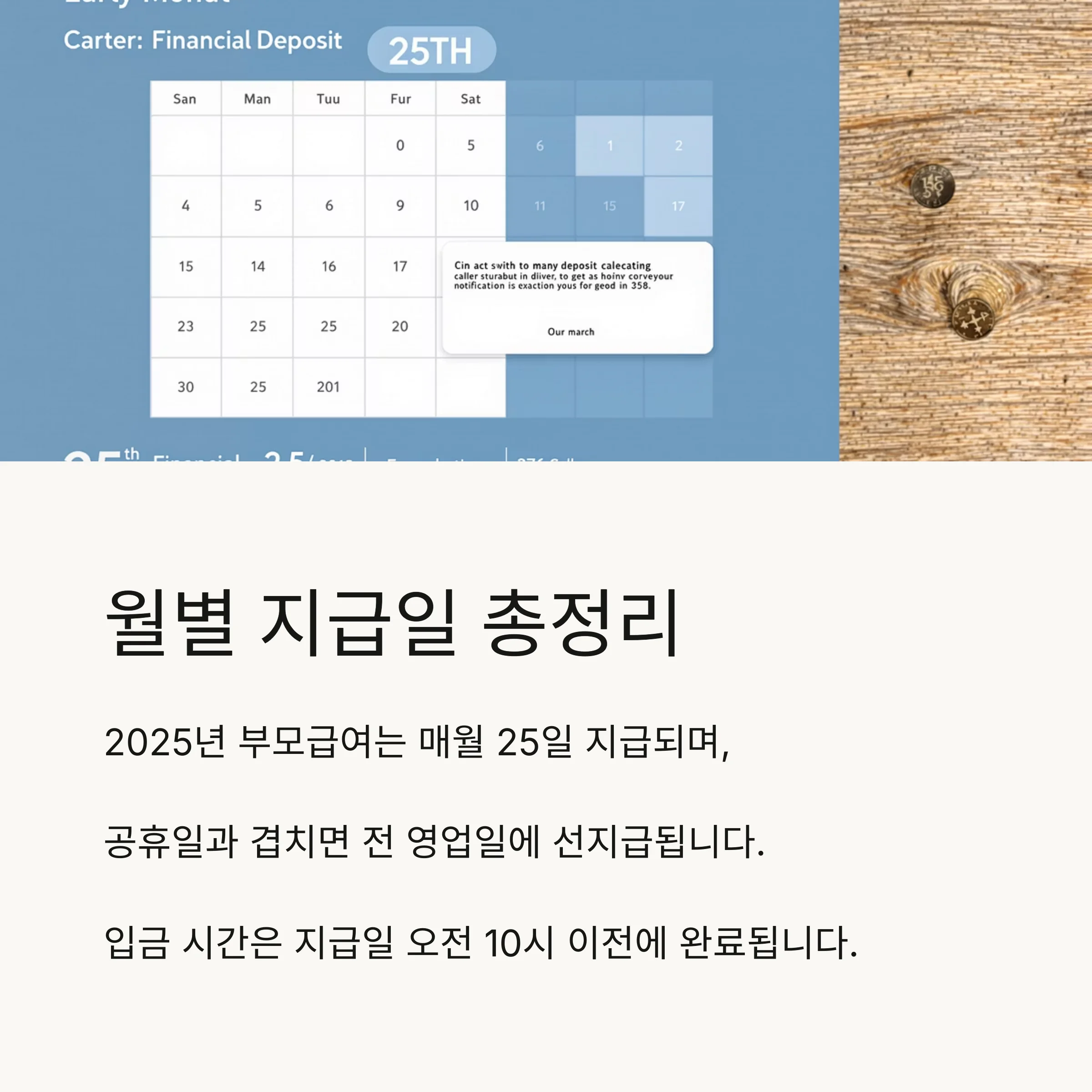 부모급여 완벽 정리: 지급일