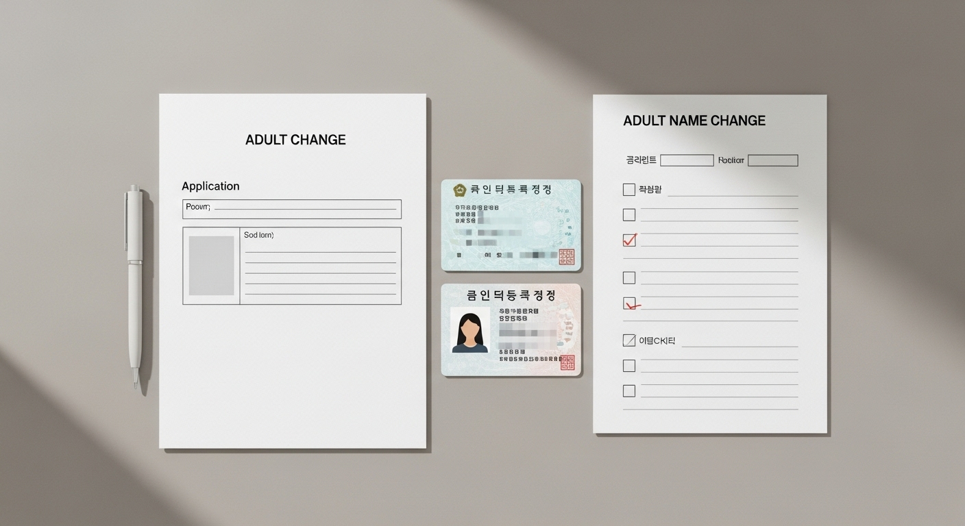 개명서류, 기본증명서