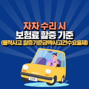 자차-보험-할증
