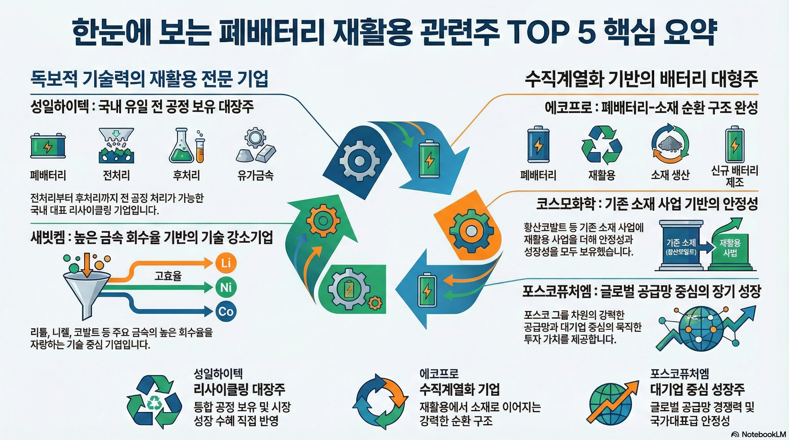 폐배터리 재활용 관련주