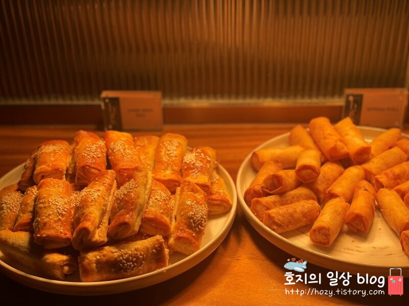 JW메리어트 싱가포르 조식 춘권