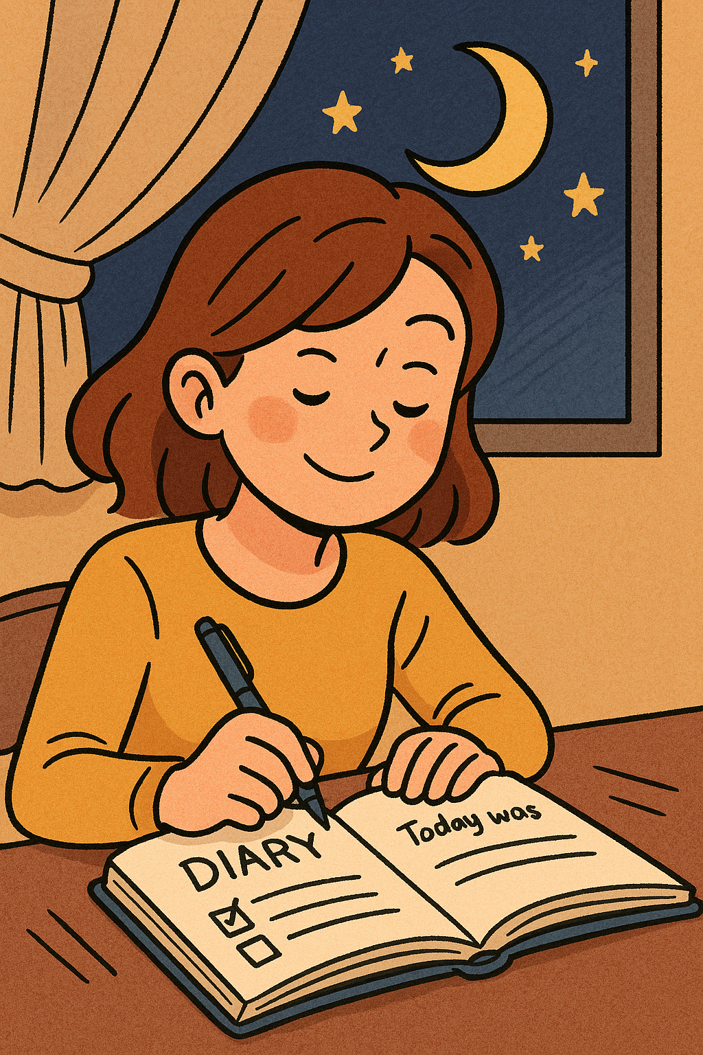 하루 목표를 다시 점검하는 저녁 5분 루틴