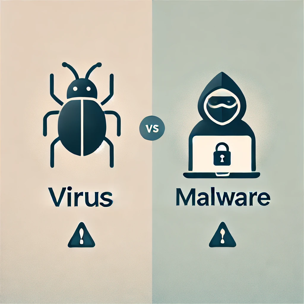 바이러스 vs 악성코드