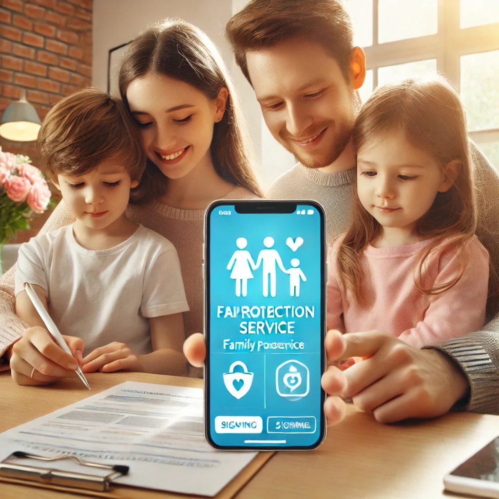 휴대폰 가족 보호 서비스 가입과 해지