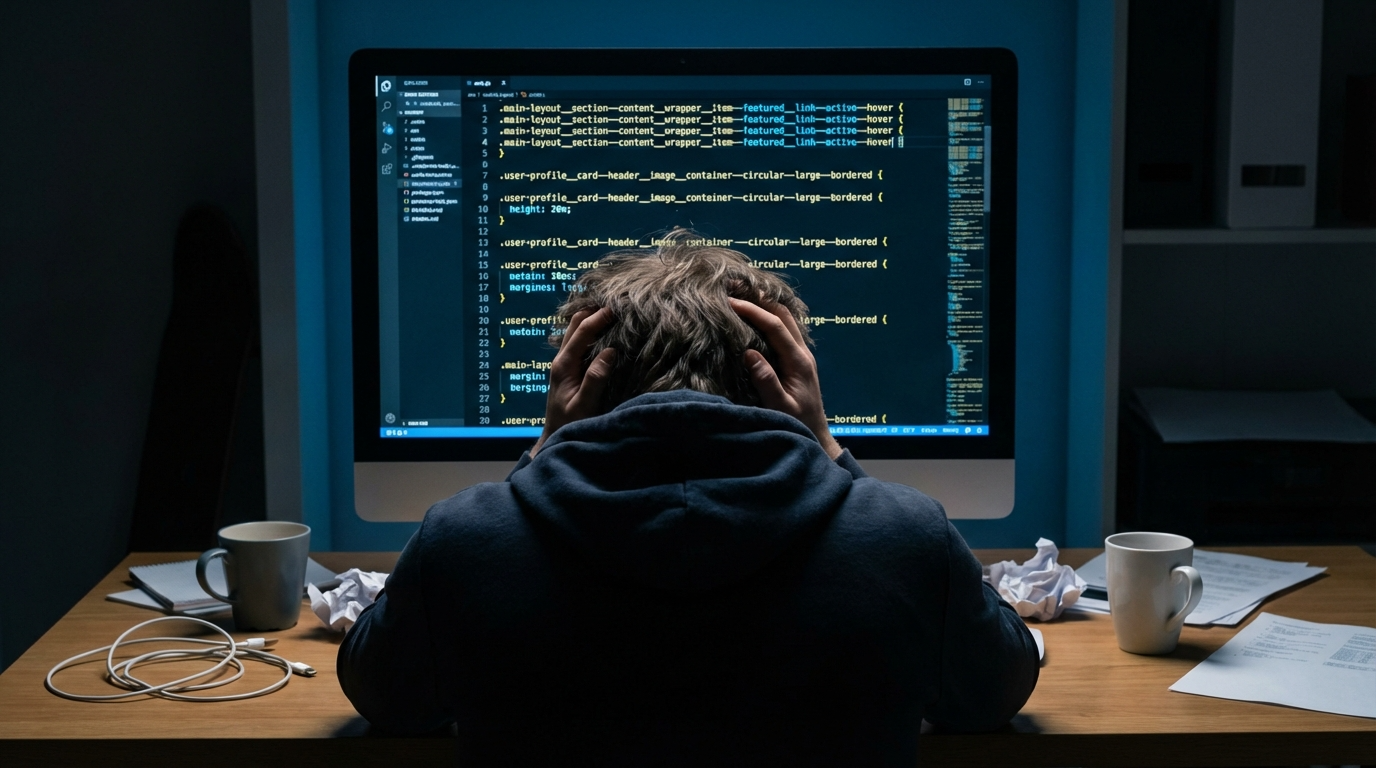 CSS 클래스명 짓기에 고통받는 프론트엔드 개발자