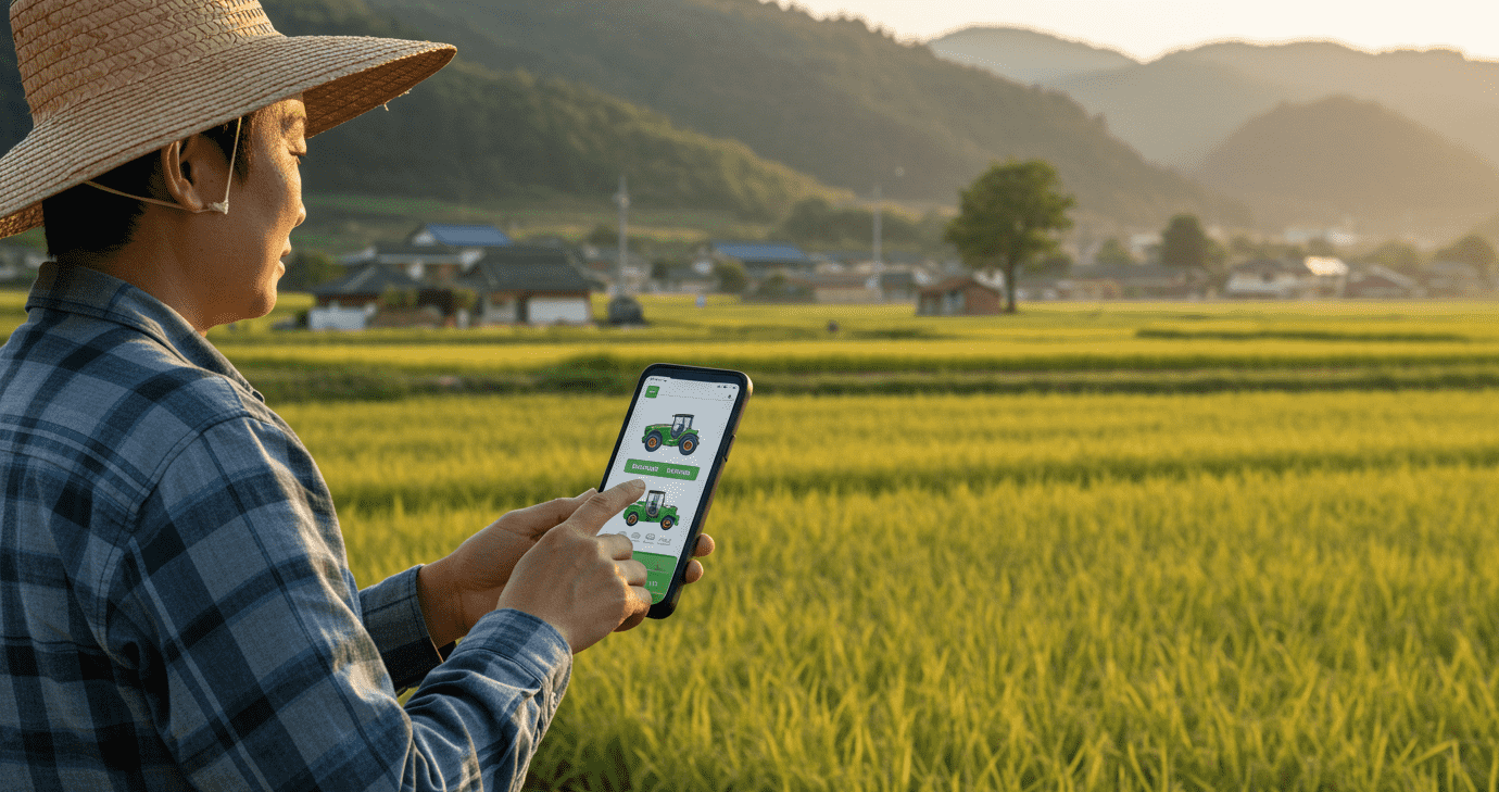 해남군 농기계 앱 예약 총정리