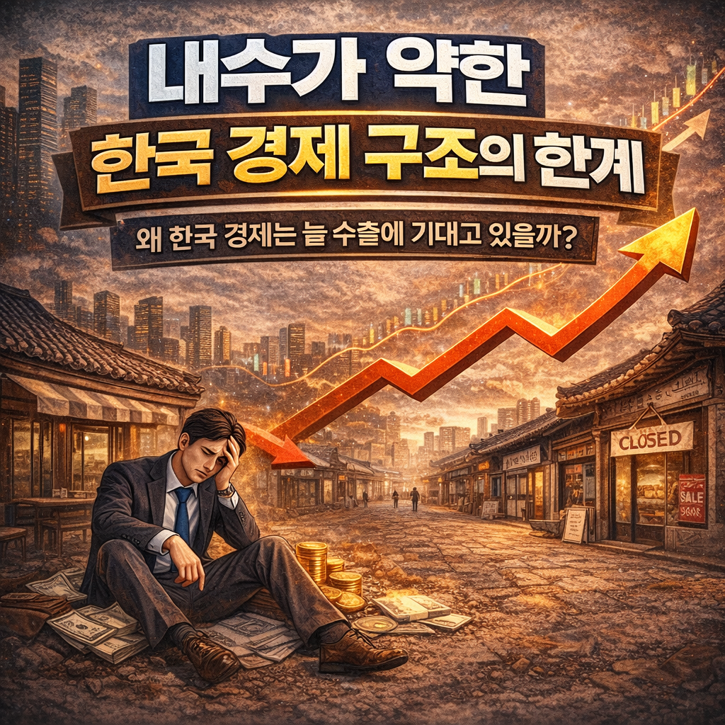내수가 약한 한국 경제 구조의 한계