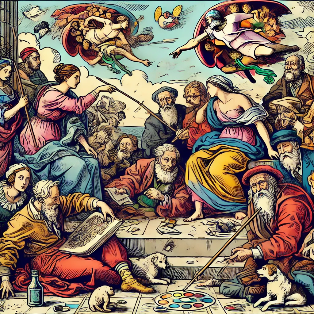 유명 유럽 화가들의 미공개 작품