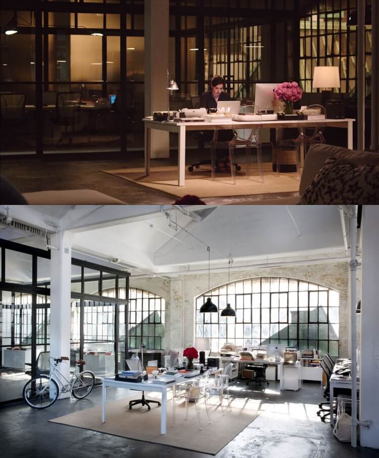 줄스의 업무공간