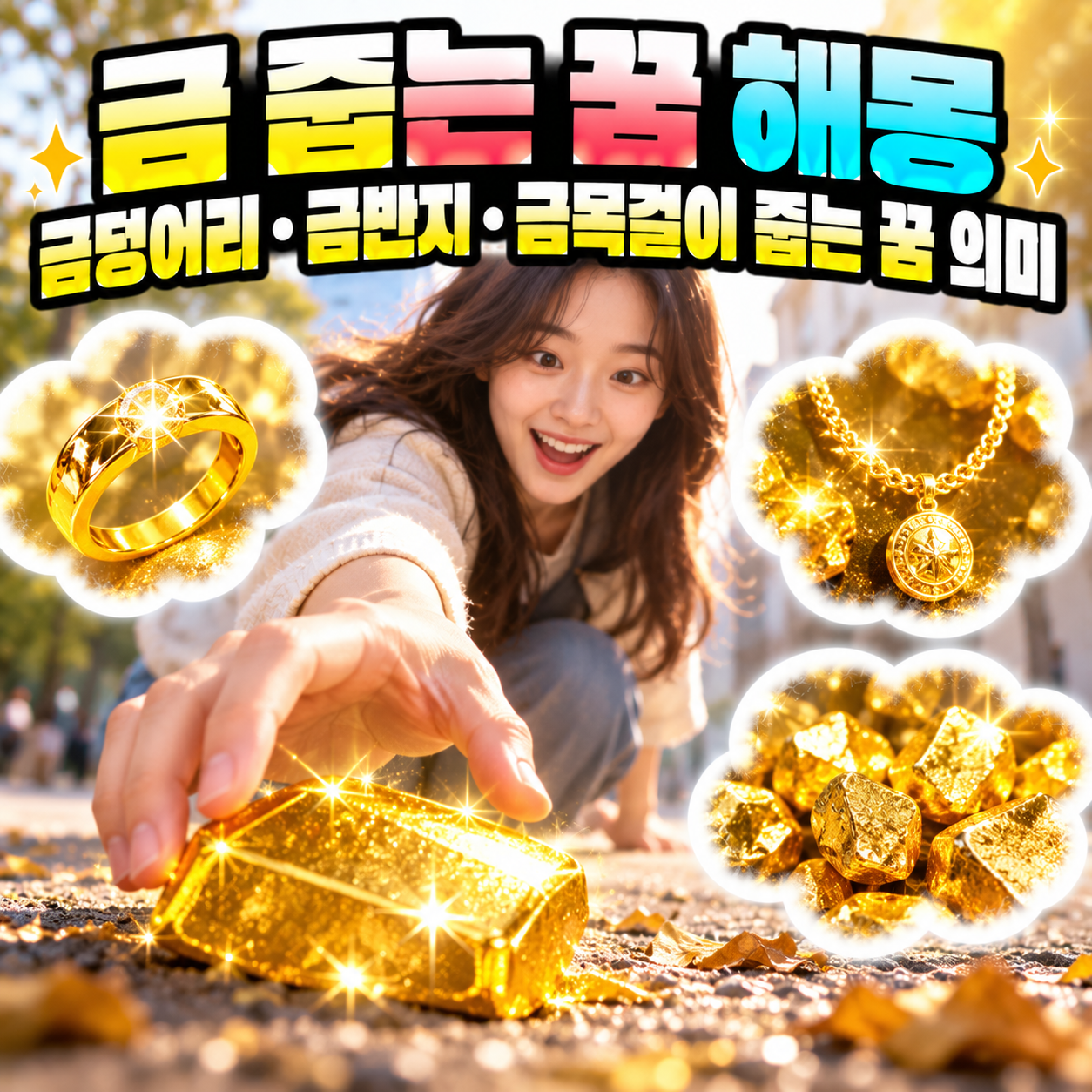 금 줍는 꿈