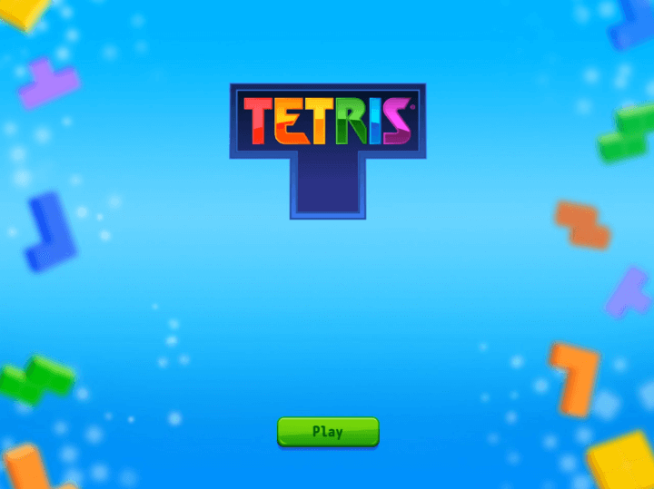 테트리스-무료게임-메인-화면