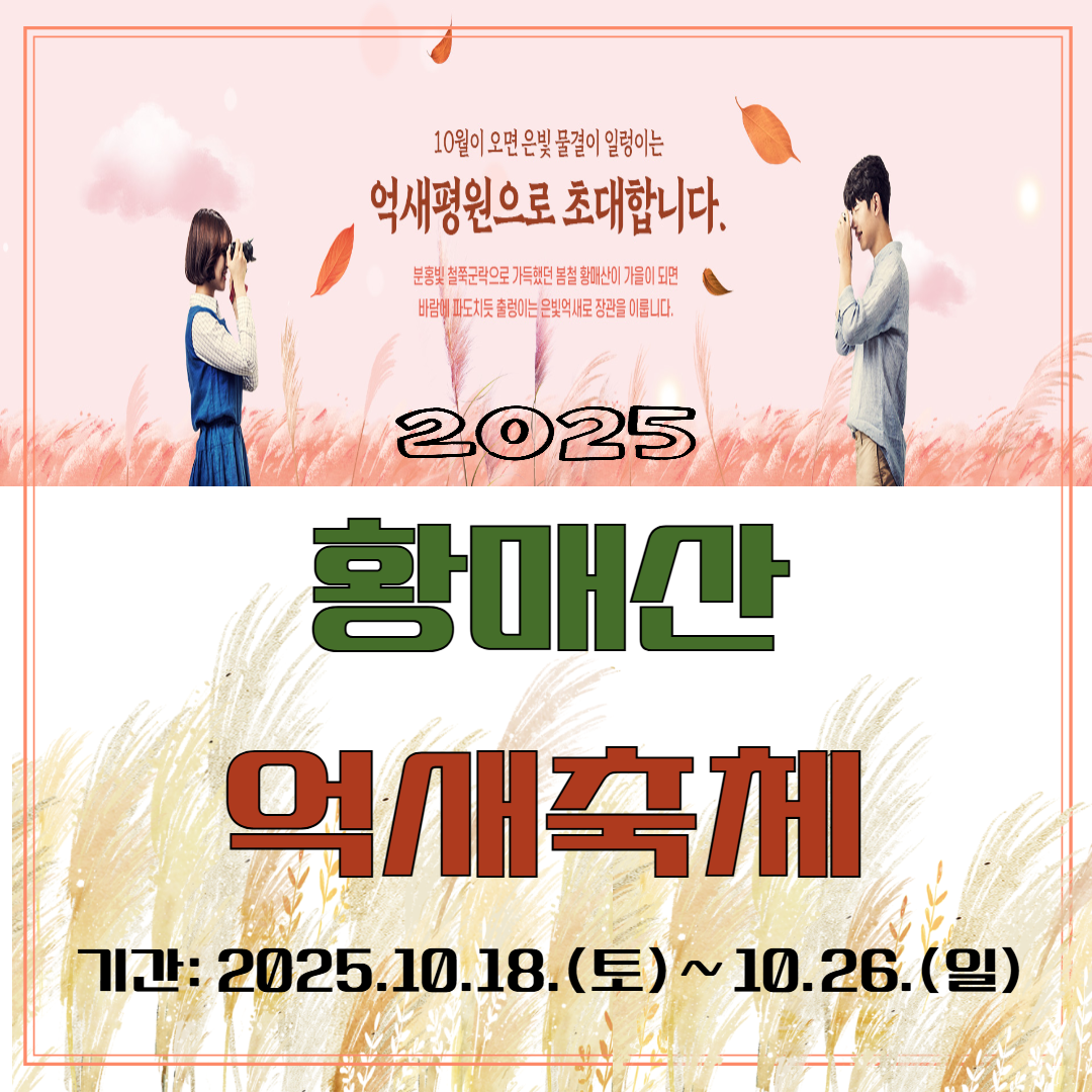 2025 황매산 억새 축제 기간 ㅣ절정시기·개화·주차장·등산코스 이미지