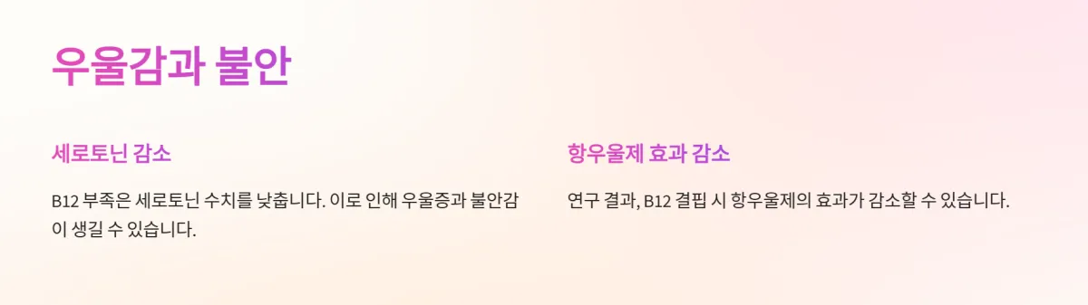 비타민_B12_우울증_정신건강