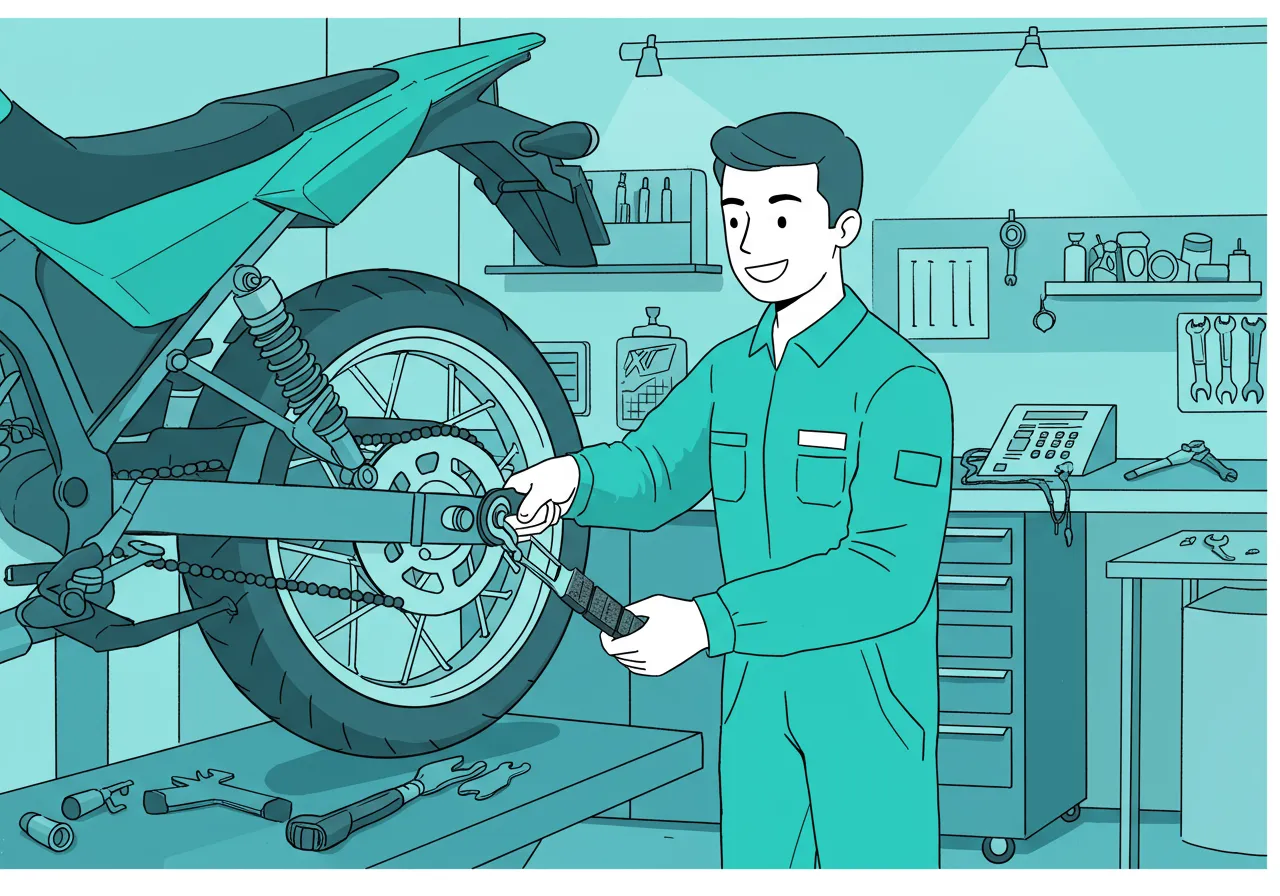 브레이크와 체인 관리