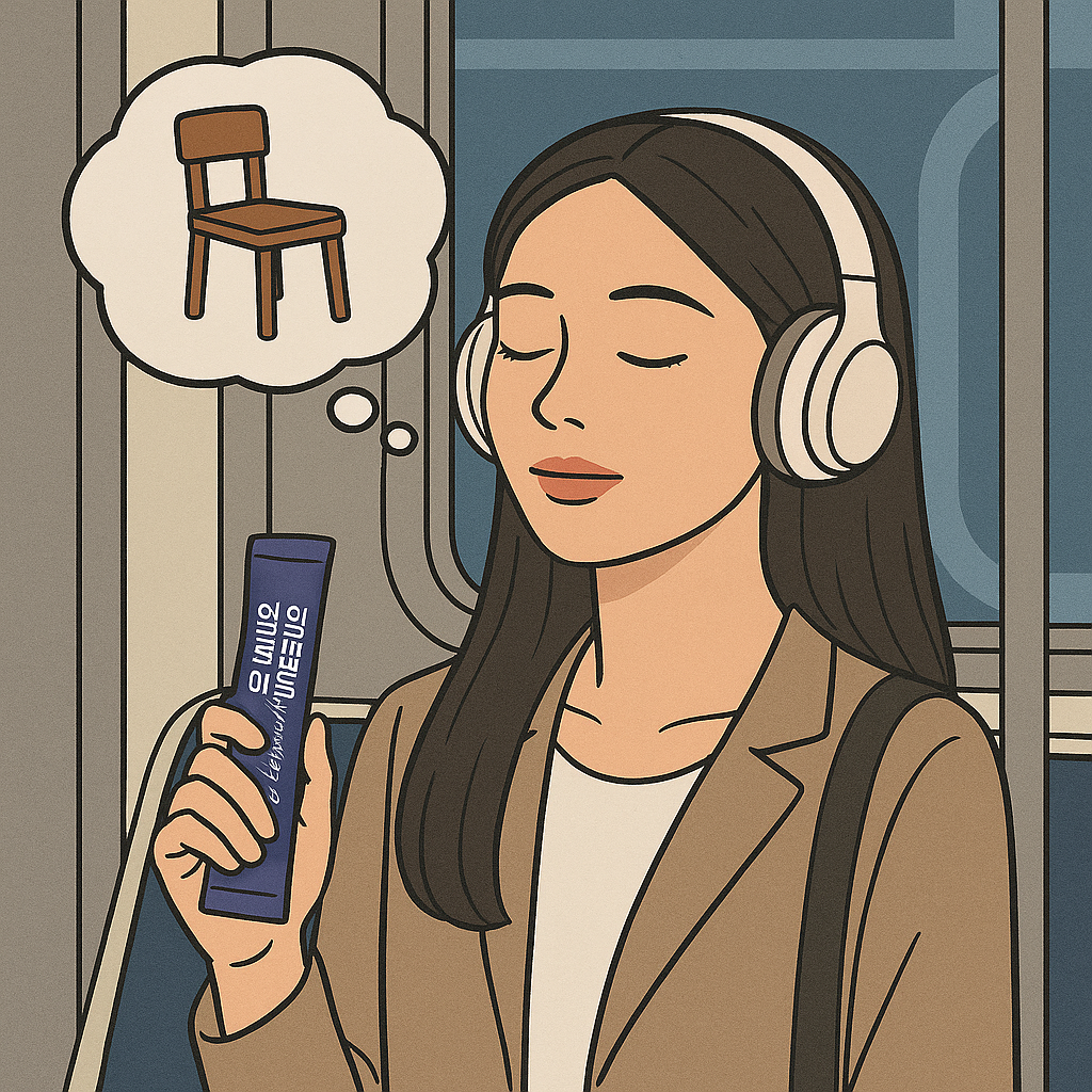 지하철에서 가능한 간단 셀프체크 심리 테스트 관련 이미지