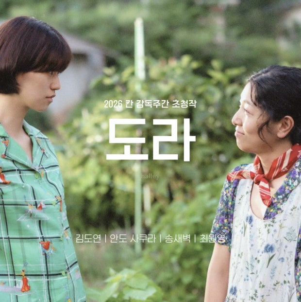 한국 미스터리 스릴러 영화 도라 한지민 이희준 메인 포스터