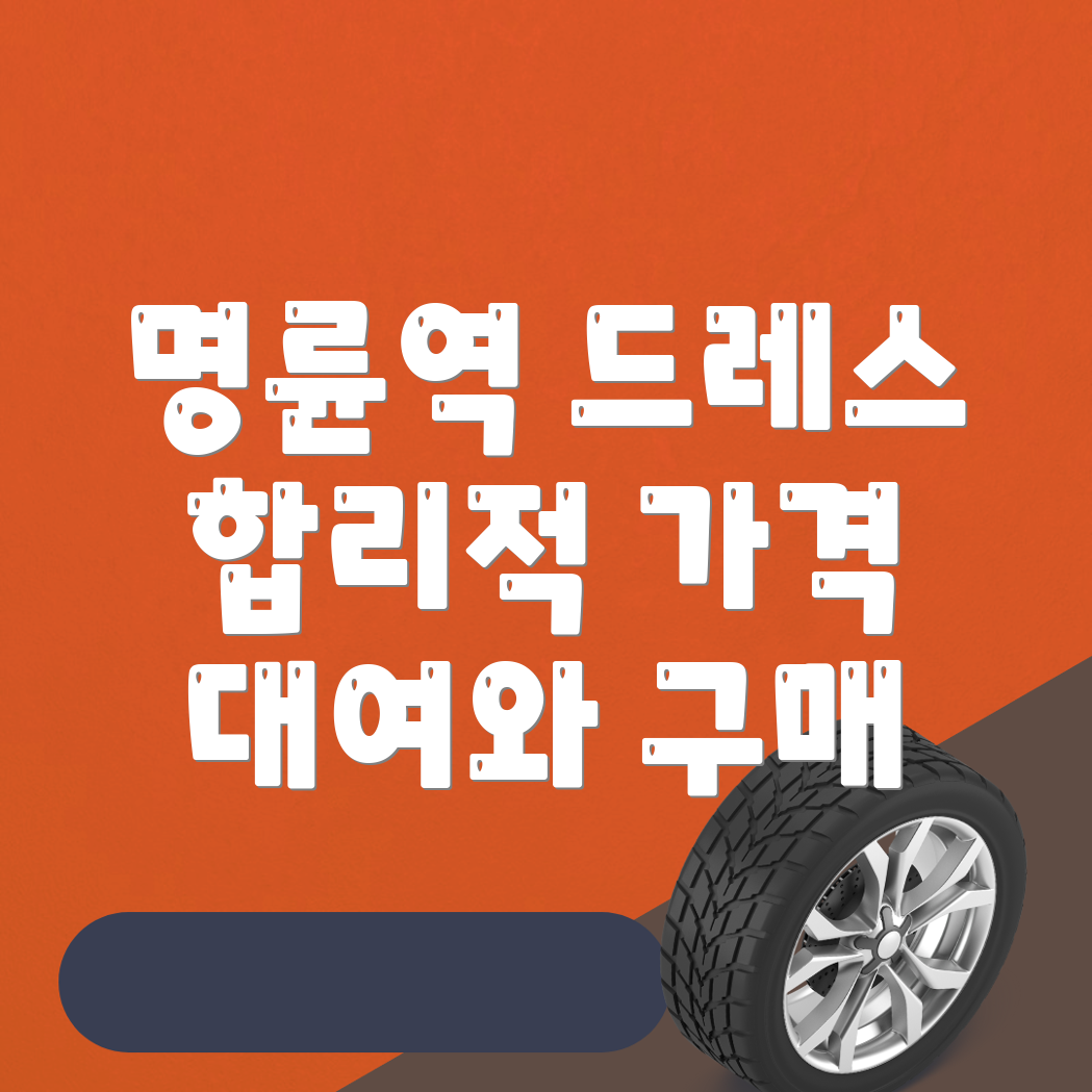 명륜역 웨딩드레스