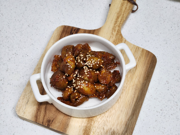 매실장아찌 고추장 무침