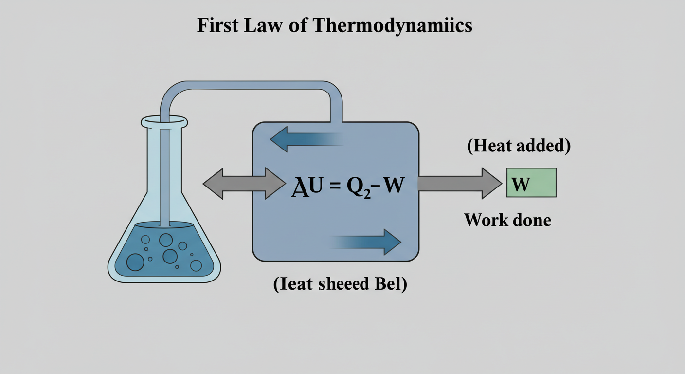 열역학 제1법칙: 에너지 보존 법칙 완벽하게 이해하기