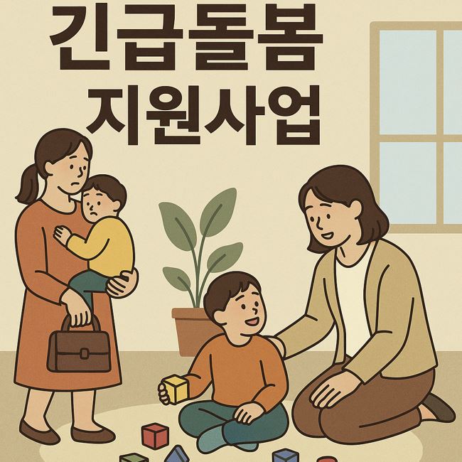 긴급돌봄 지원사업 완벽 가이드｜신청 방법, 대상, 서비스 내용 총정리