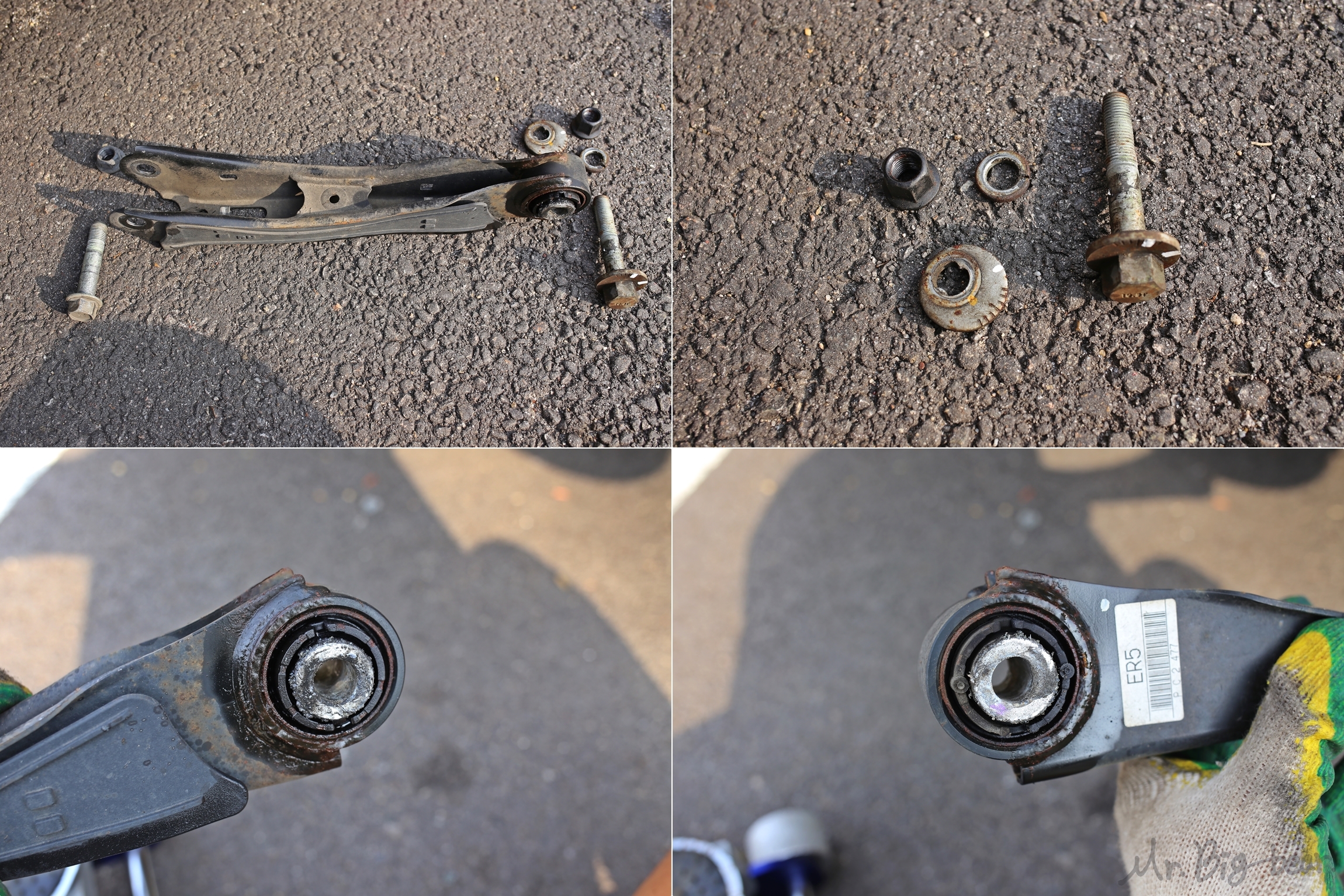 어시스트암 볼트&#44; 너트&#44; 와셔&#44; 부싱