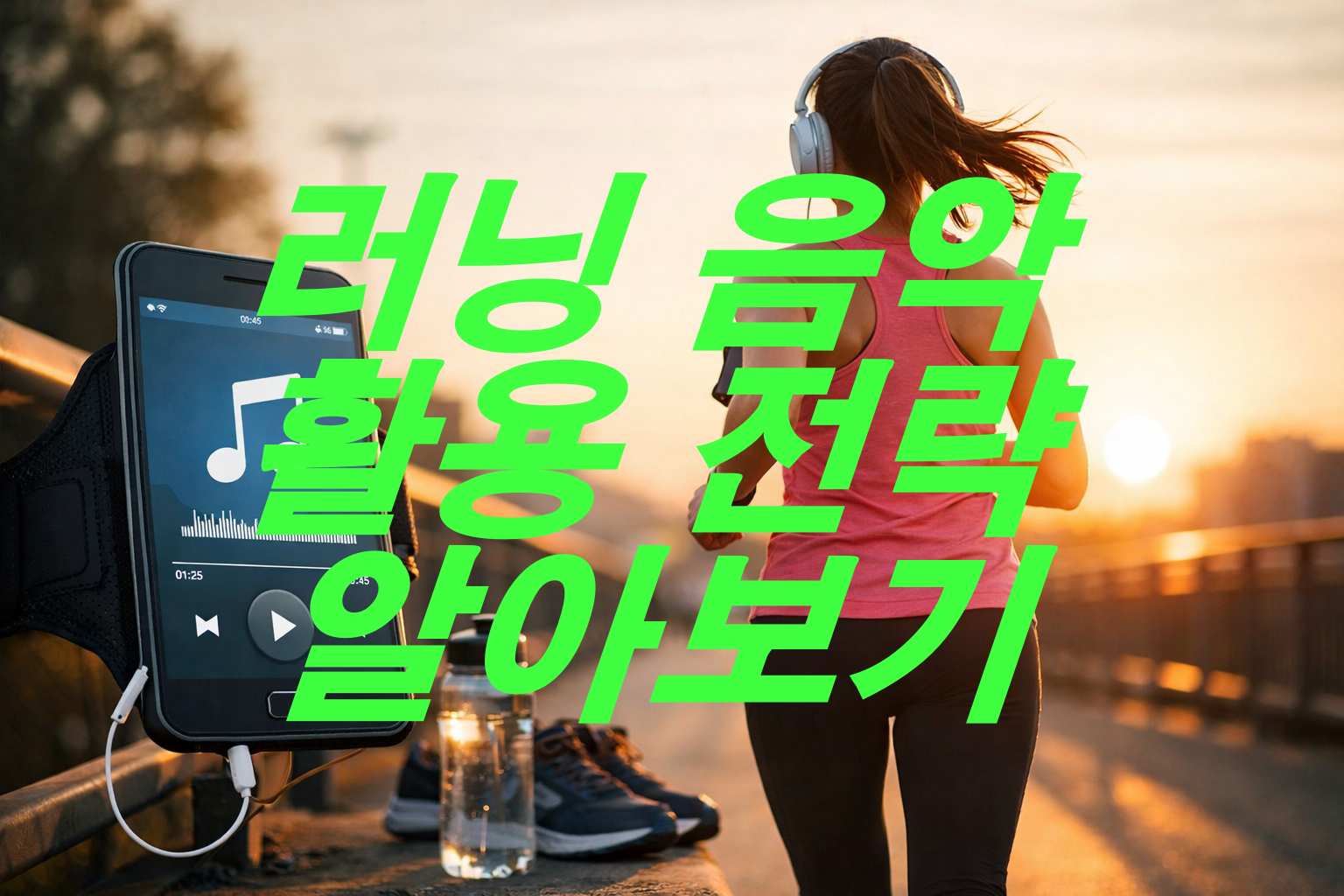 러닝 음악 활용 전략 알아보기