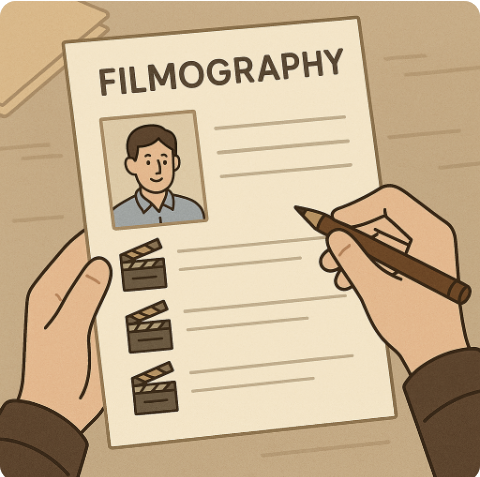 필모그래피 뜻부터 프로필·자기소개서와의 차이까지 ❘ 예시·템플릿·작성법 완전정리 관련 사진