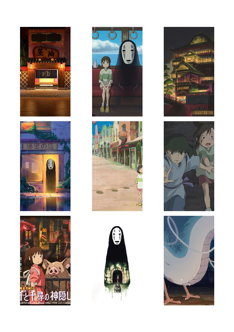 센과 치히로의 행방불명 배경화면 지브리 아이패드 아이폰