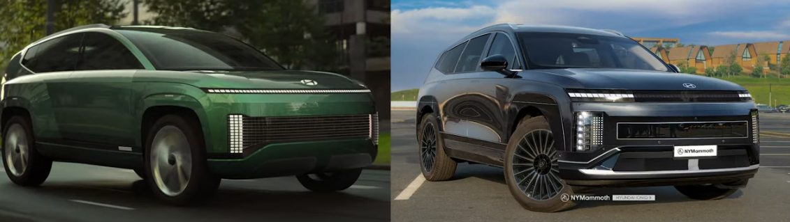 현대 아이오닉 9 최종 예상도