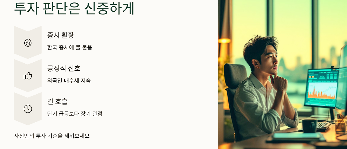 투자 판단은 신중하게