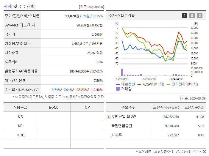 대한전선_기업개요