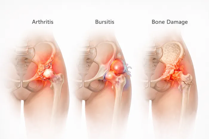 고관절 통증 증상