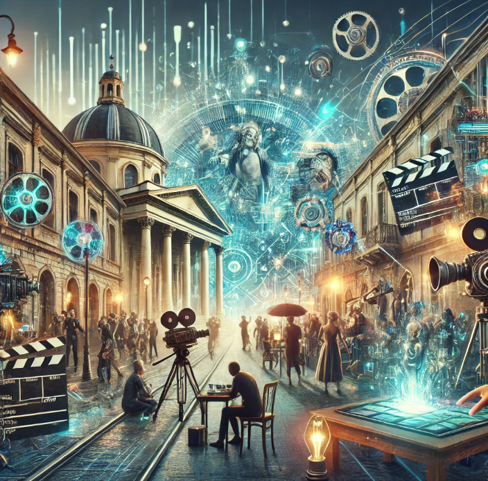 유럽영화와 ai의 만남 관련 이미지