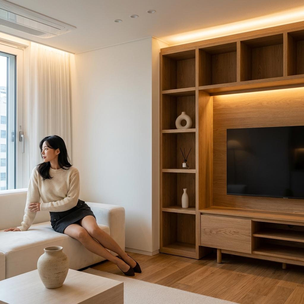 질리지 않는 진리의 우드화이트 인테리어