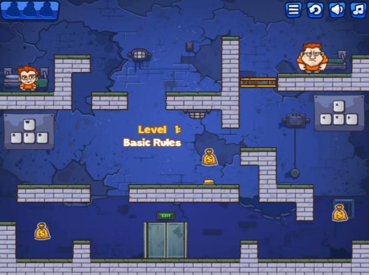 2인용-감옥탈출-게임하기1-시작-화면