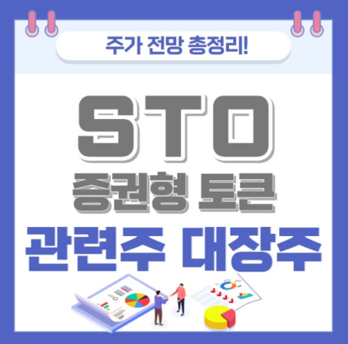 STO 증권형토큰 관련주 주가 전망