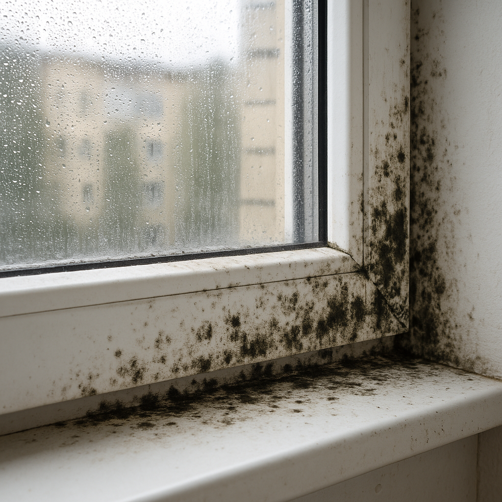 결로 곰팡이 사진