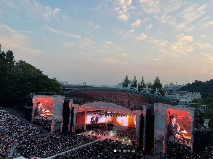 성시경 콘서트 사진