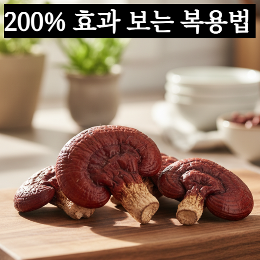 뇌 건강과 혈관 건강에 좋은 영지버섯