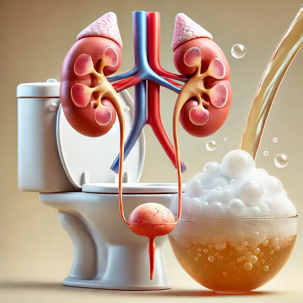 소변 거품 원인, 증상