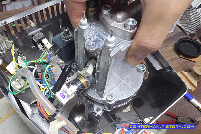 가찌아 클래식 알루미늄 보일러 분리