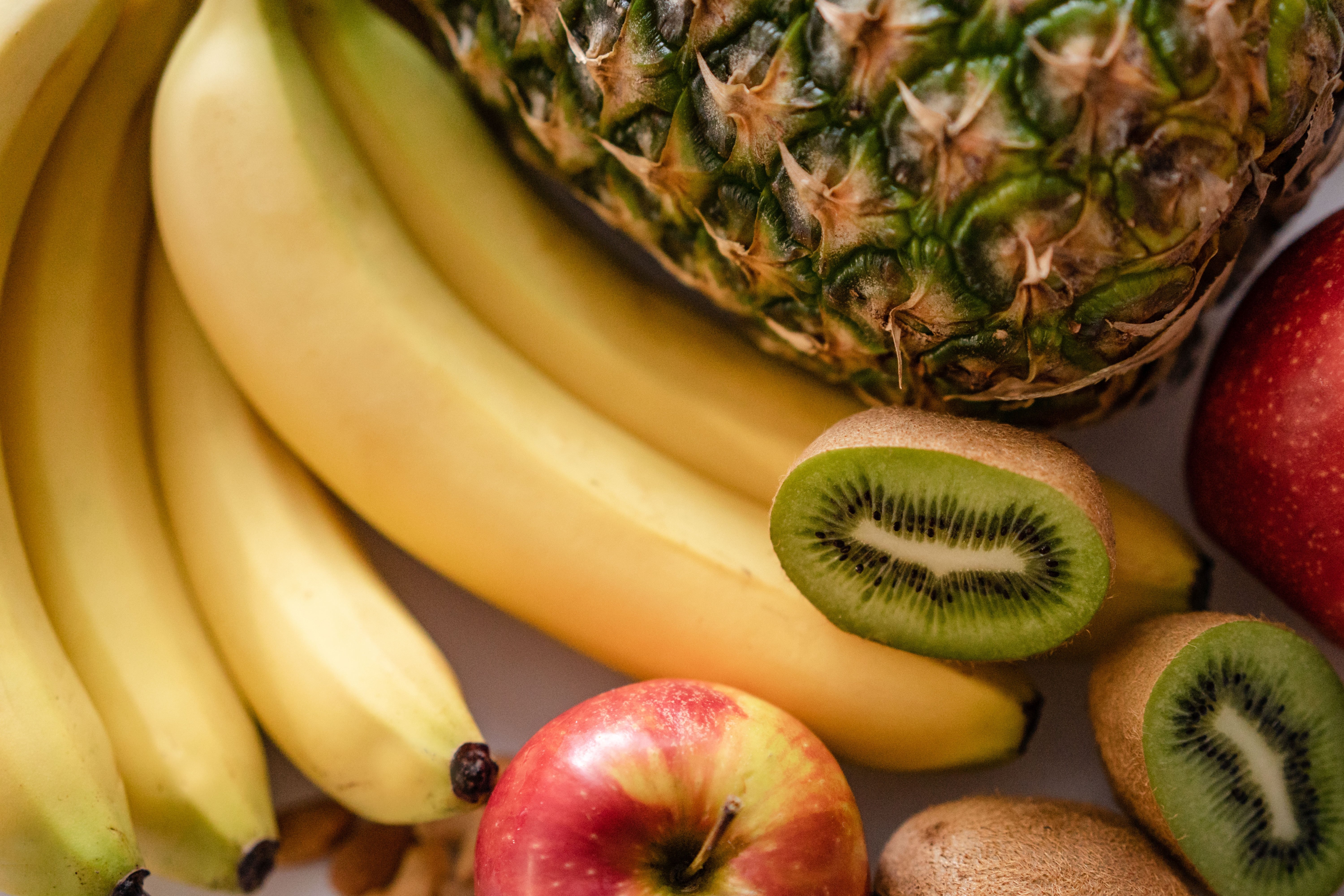 바나나와 과일들