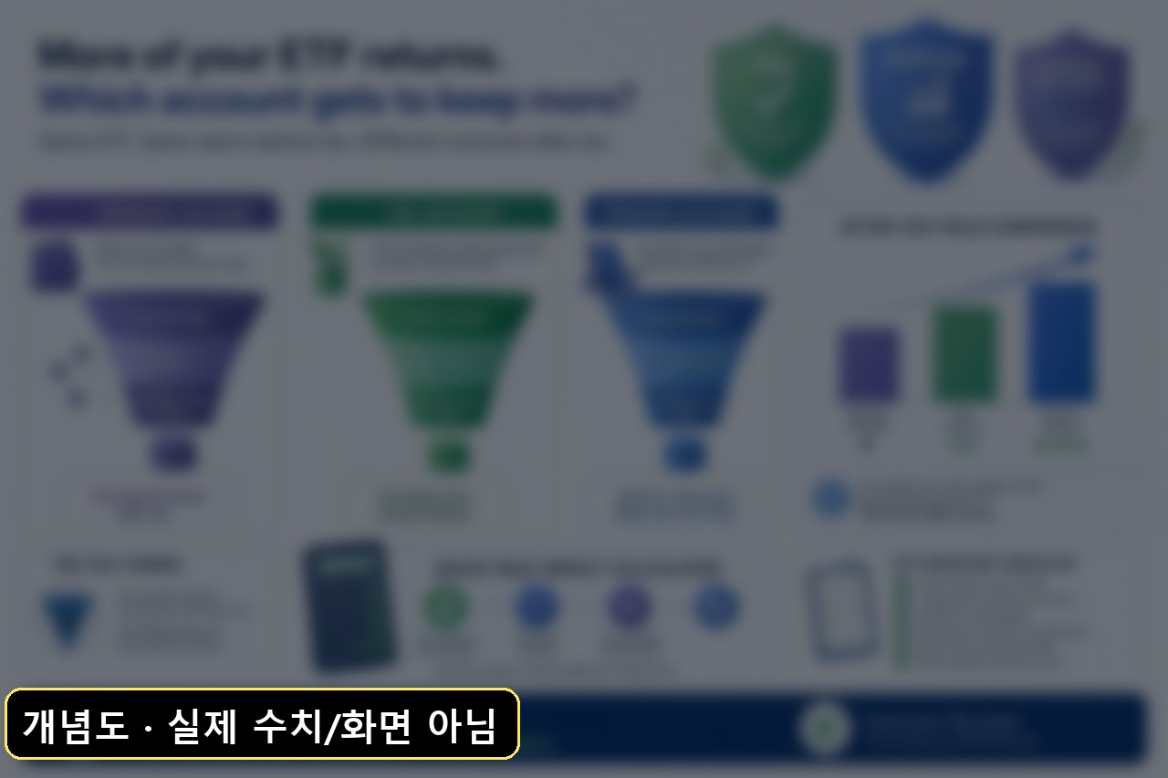 ISA 일반계좌 월배당 ETF 세금 세후수익률 비교