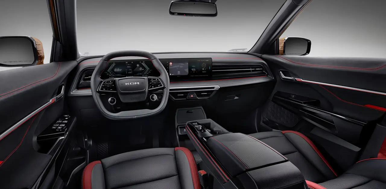 KGM 액티언 이미지 내부