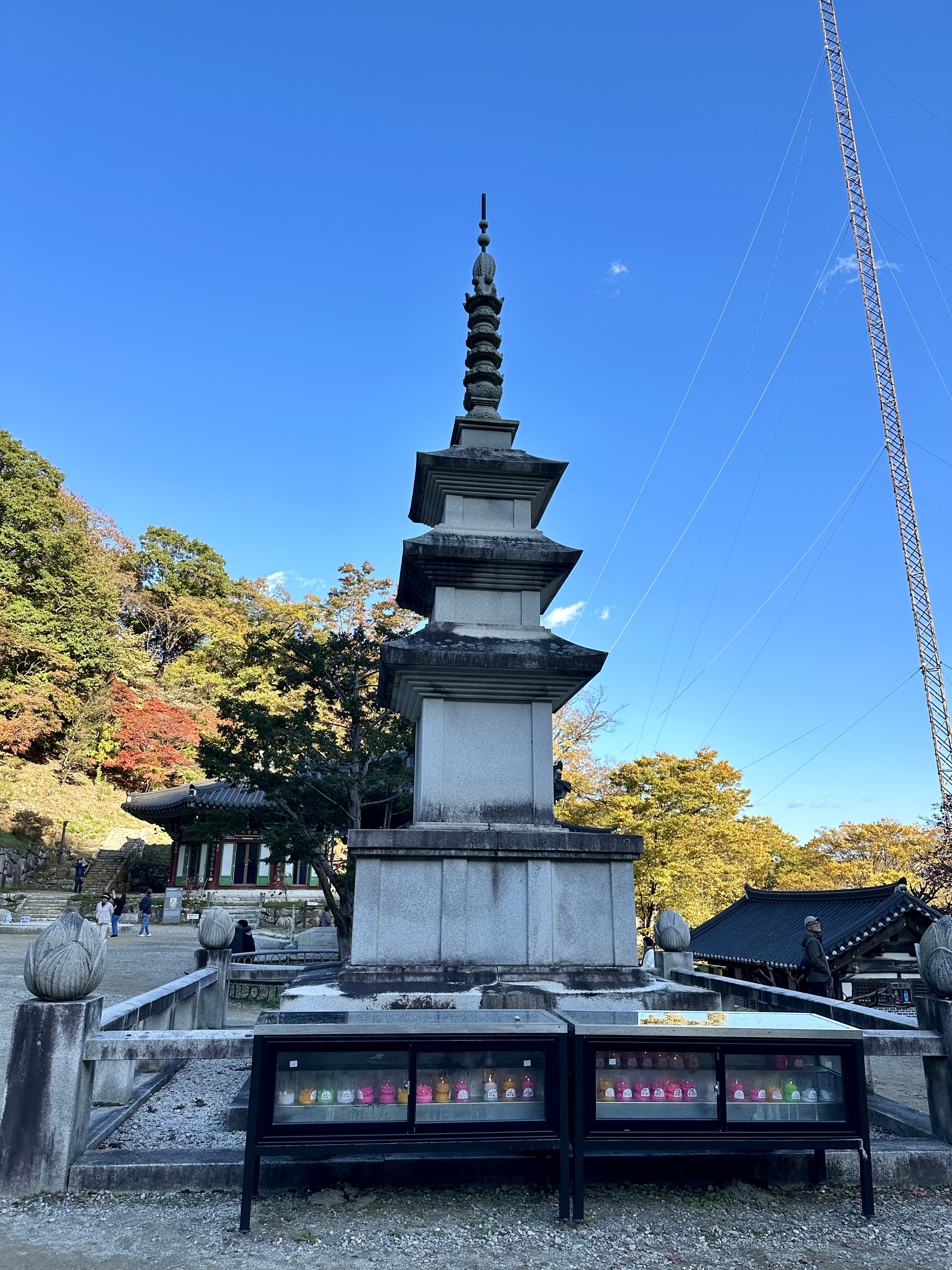 용문사 삼층사리탑