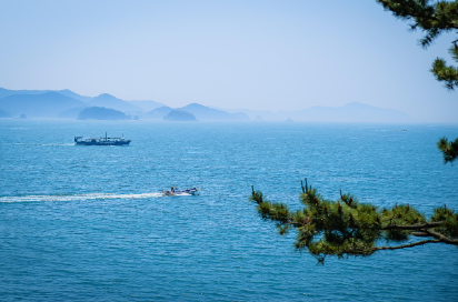 푸르른 통영바다