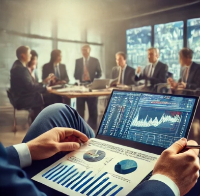 한사람이 노트북을 무릎에 올리고 서류 읽고 있는 모습