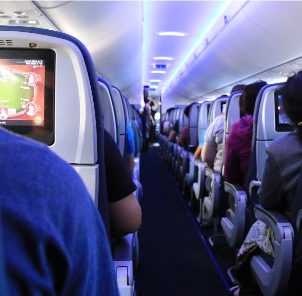 비행기 승객 좌석