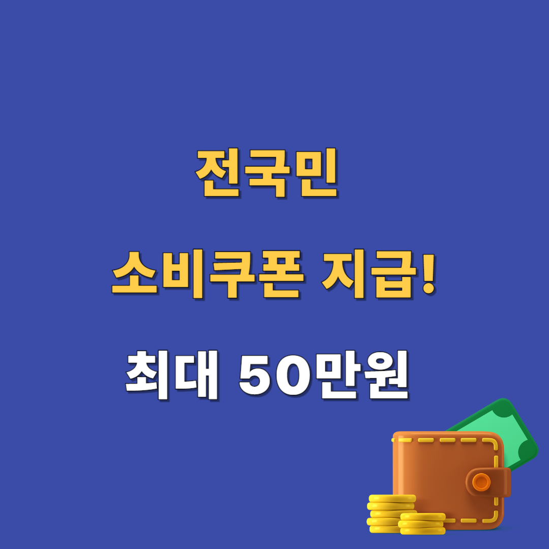 민생회복지원금 소비쿠폰